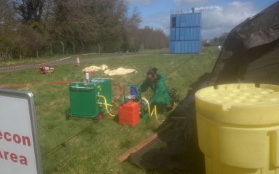 IBATECH in Defence Forces Ireland CBRN unit exercise