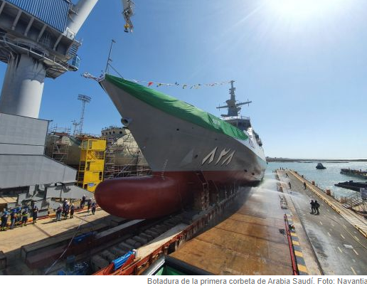 Ibatech supplies chemical detectors for Navantia corvettes for Saudi Arabia