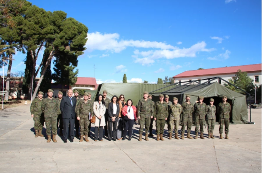 The Spanish Army receives from Ibatech a new deployable laboratory to identify viruses, bacteria and toxins